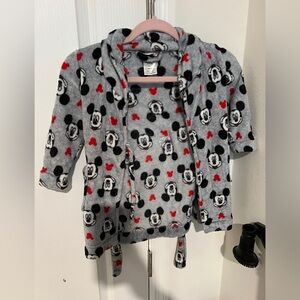 Mickey Mouse robe size 3T